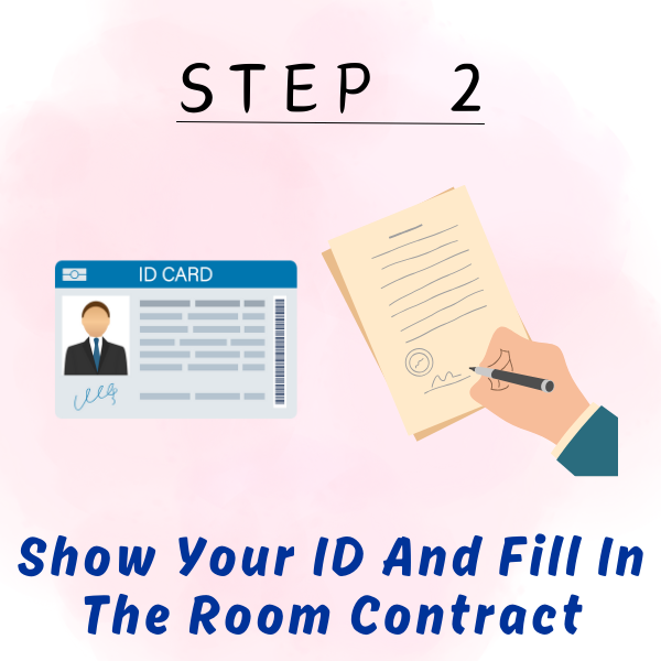06-Show Your ID And Fill In The Room Contract